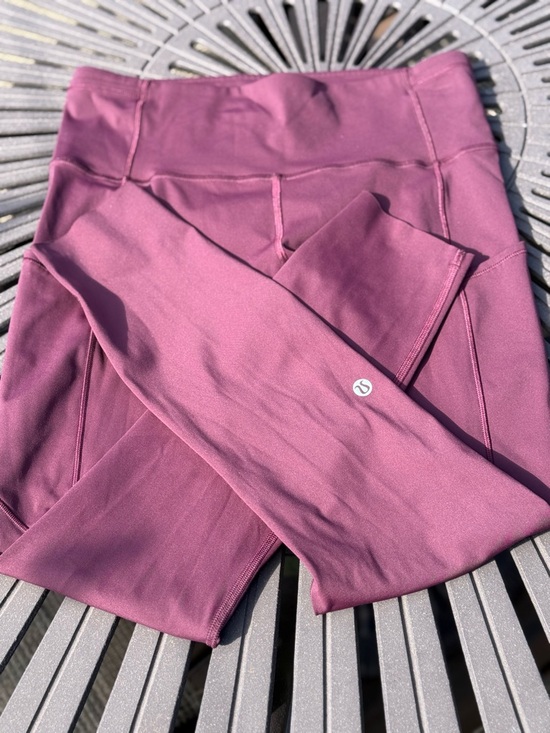 lululemon athletica Pants - Lululemon Align High-Rise Leggings in Deep Plum, Sz 8, EUC
